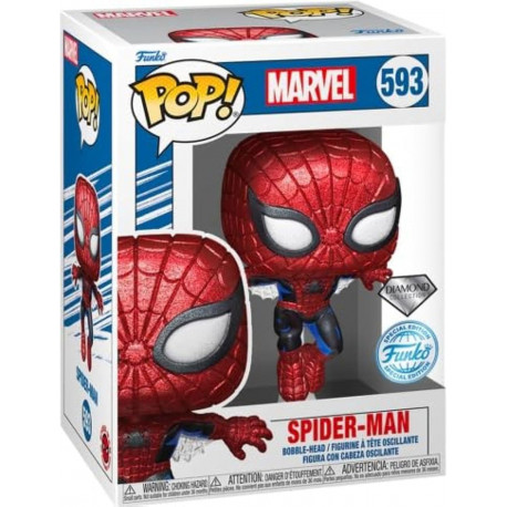 FUNKO POP SPIDER-MAN - SPIDER-MAN DIAMOND Nº593