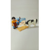 PLAYMOBIL ALDEANA CON VACA 1 , PASTORA , BELEN  10/7/25