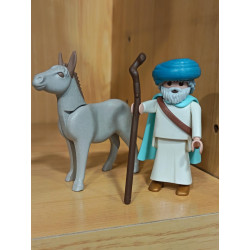 PLAYMOBIL ALDEANO PERSA CON BURRO 2- 20/11/25