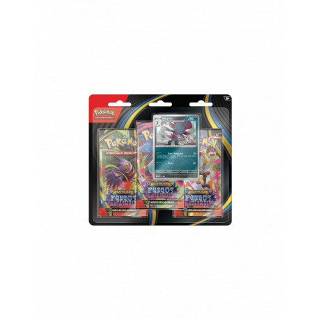 Pokémon JCC: Fuegos Fantasmales - Pack de 3 sobres Modelo Weavile (Castellano)