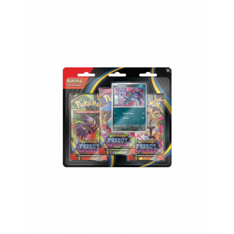 Pokémon JCC: Fuegos Fantasmales - Pack de 3 sobres Modelo Sneasel (Castellano)