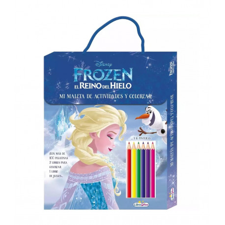 MALETA DE ACTIVIDADES Y COLOREAR FROZEN