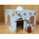 PLAYMOBIL CASA 3D IDEAL PARA BELEN VERSION 2 , FIGURA NO INCLUIDA