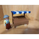 PLAYMOBIL PUESTO PARA MERCADO 3D IDEAL PARA BELEN VERSION 2 , FIGURA NO INCLUIDA
