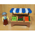 PLAYMOBIL PUESTO DE VERDURAS COMPLETO
