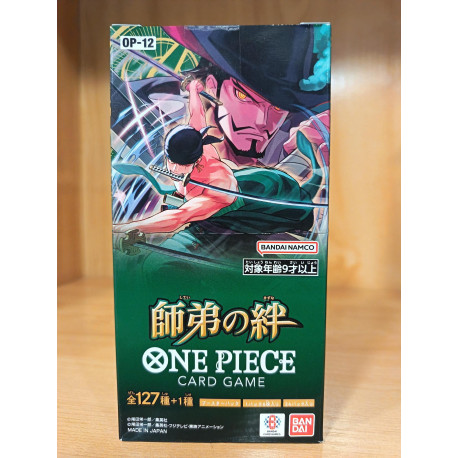 ONE PIECE TCG -OP-12 LEGACY OF THE MASTERS