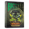 NAIPES - BARAJA BICYCLE WORD OF WARCRAFT BURNING