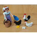 PLAYMOBIL ALDEANA CON GALLO Y GALLINAS - 23/12/25