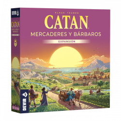 JUEGO DE MESA CATAN - MERCADERES Y BARBAROS