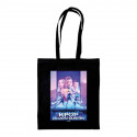 KPOP DEMON HUNTERS - BOLSA TOTE REUTILIZABLE NEGRA LOGO KPOP DEMON HUNTERS - BOLSA TOTE REUTILIZABLE NEGRA LOGO