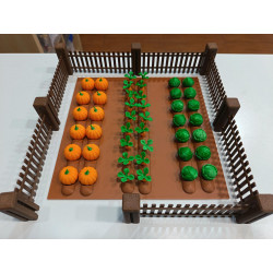 PLAYMOBIL HUERTO IDEAL PARA BELEN REALIZADO CON IMPRESORA 3D