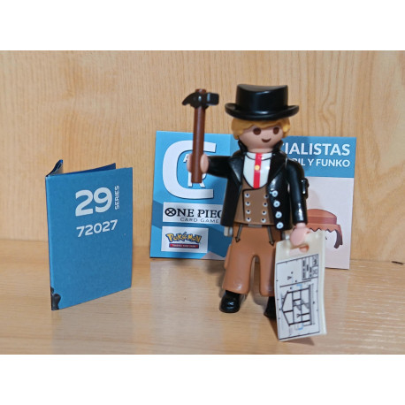 PLAYMOBIL SERIE 29 - CARPINTERO MEDIEVAL