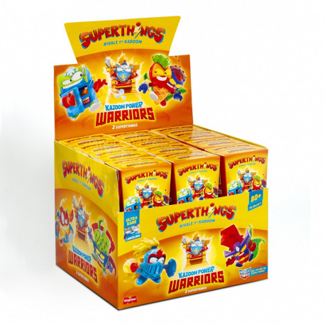 SUPERTHINGS KAZOOM POWER WARRIORS- CAJA CON 2 UNIDADES