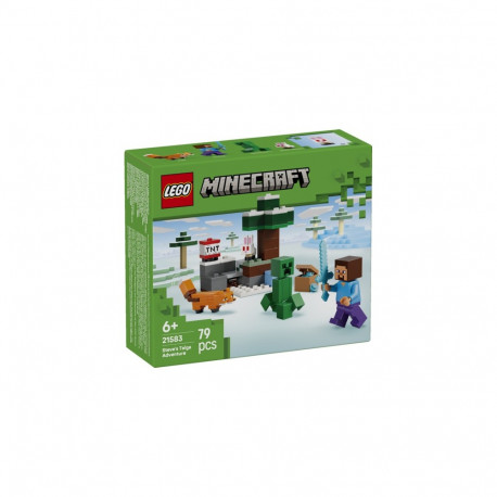 LEGO MINECRAFT 21583 - LA AVENTURA DE STEVE EN LA TAIGA