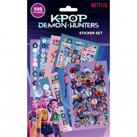 KPOP DEMON HUNTERS 500 STICKERS