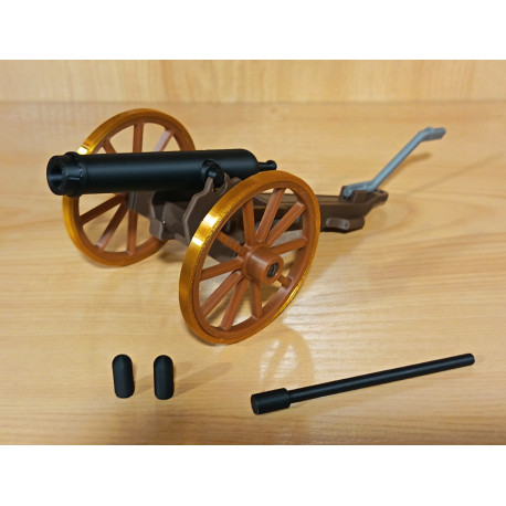 PLAYMOBIL CAÑON CLASICO REALIZADO EN 3D