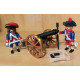 PLAYMOBIL INFANTERIA FRNACESAS CON CAÑON REALIZADO EN 3D