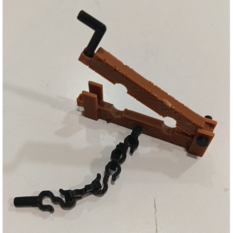 PLAYMOBIL CADENA , CEPO PARA PRESOS REALIZADO EN 3D