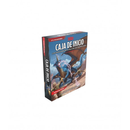 D&D CAJA DE INICIO LOS DRAGONES DE LA ISLA DE LAS TEMPESTADES