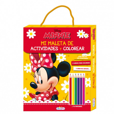 MALETA DE ACTIVIDADES Y COLOREAR MINNIE