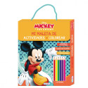 MALETA DE ACTIVIDADES Y COLOREAR MICKEY Y SUS AMIGOS