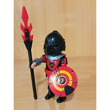 PLAYMOBIL  GUERRERO MEDIEVAL CLAN DEL LOBO - 7/9/20