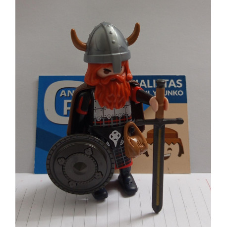 PLAYMOBIL GUERRERO VIKINGO COMPLETO - 6/10/20