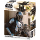 PUZLE LENTICULAR PRIME 3D 500 PIEZAS THE MANDALORIAN EL MANDALORIANO MANDO & GROGU
