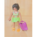PLAYMOBIL  MUJER BAÑISTA CON BOLSA DE PLAYA - 11/2/16