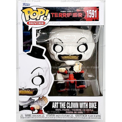 FUNKO POP TERRIFIER - ART THE CLOWN WITH BIKE