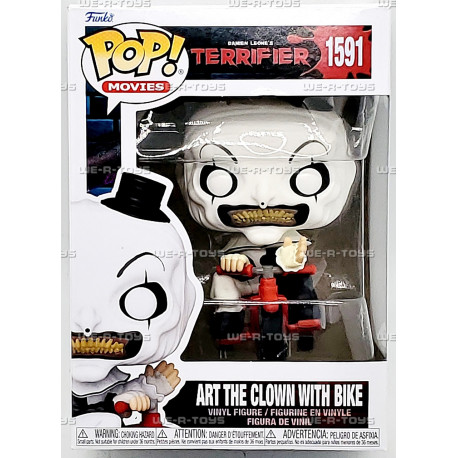 FUNKO POP TERRIFIER - ART THE CLOWN WITH BIKE