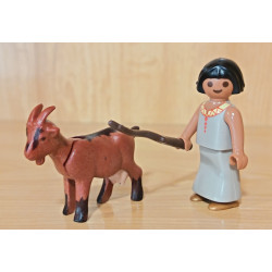 PLAYMOBIL  NIÑA EGIPCIA CON CABRA, BELEN  - 18/4/15