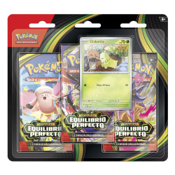 POKEMON TCG PACK 3 SOBRES-EQUILIBRIO PERFECTO