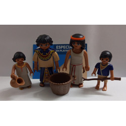 PLAYMOBIL  FAMILIA EGIPCIA COMPLETA - 6/10/20