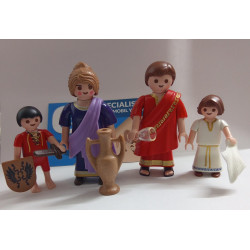 PLAYMOBIL  FAMILIA ROMANA COMPLETA - 6/10/20
