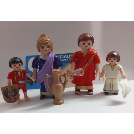 PLAYMOBIL  FAMILIA ROMANA COMPLETA - 6/10/20