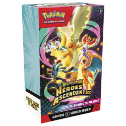 POKEMON TCG BUNDLE – HÉROES ASCENDENTES – MEGAEVOLUCIÓN 2.5 – ESPAÑOL