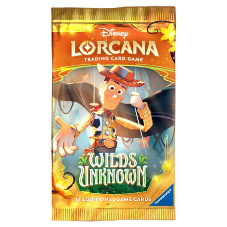 TCG LORCANA WILDS UNKNOWN - PRECIO SOBRE