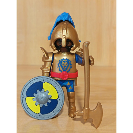 PLAYMOBIL NUEVO GUERRERO MEDIEVAL DEL LEON NEGRO - 21/5/26
