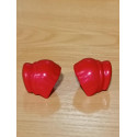 PLAYMOBIL 2X GORRO ROJO ALDEANA , BELEN - 16 /6 /23