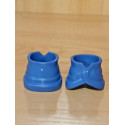 PLAYMOBIL 2X FALDA AZUL PARA CUSTOMS , BELEN - 16 /6 /23