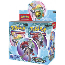 POKEMON BOOSTER 36 SOBRE ESCARLATA Y PÚRPURA JUNTOS DE AVENTURASS