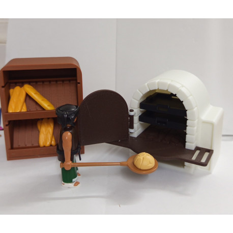 PLAYMOBIL PANADERO CON HORNO Y COMPLENTOS - 9/11/15