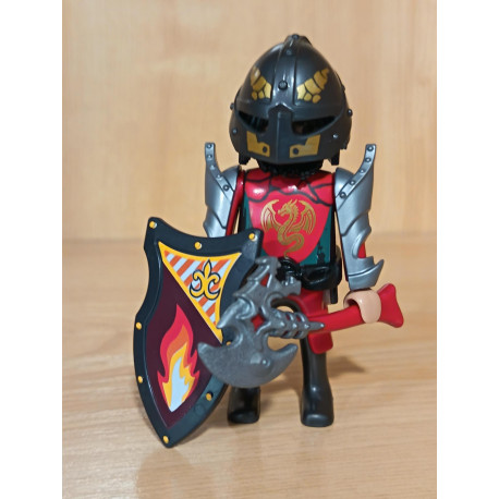 PLAYMOBIL GUERRERO MEDEIVAL CON HACHA - 13/6/26