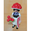 PLAYMOBIL MUJER CON FLORES Y ABANICO - 13/6/26