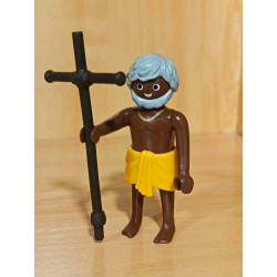 PLAYMOBIL PEREGRINO CON CRUZ NEGRO , BELEN  - 10/7/25