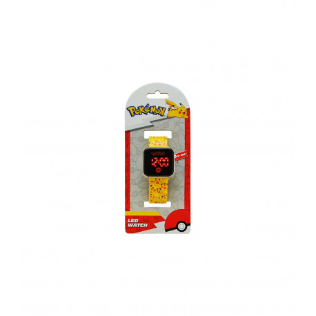 RELOJ LED POKEMON PIKACHU
