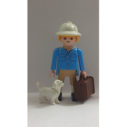 PLAYMOBIL FIGURA TINTIN CON SU PERRO - 13/6/26