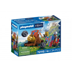 PLAYMOBIL 72115 CAÑON DE FUEGO DE CABALLERO DEL LEON