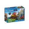 PLAYMOBIL 72115 CAÑON DE FUEGO DE CABALLERO DEL LEON